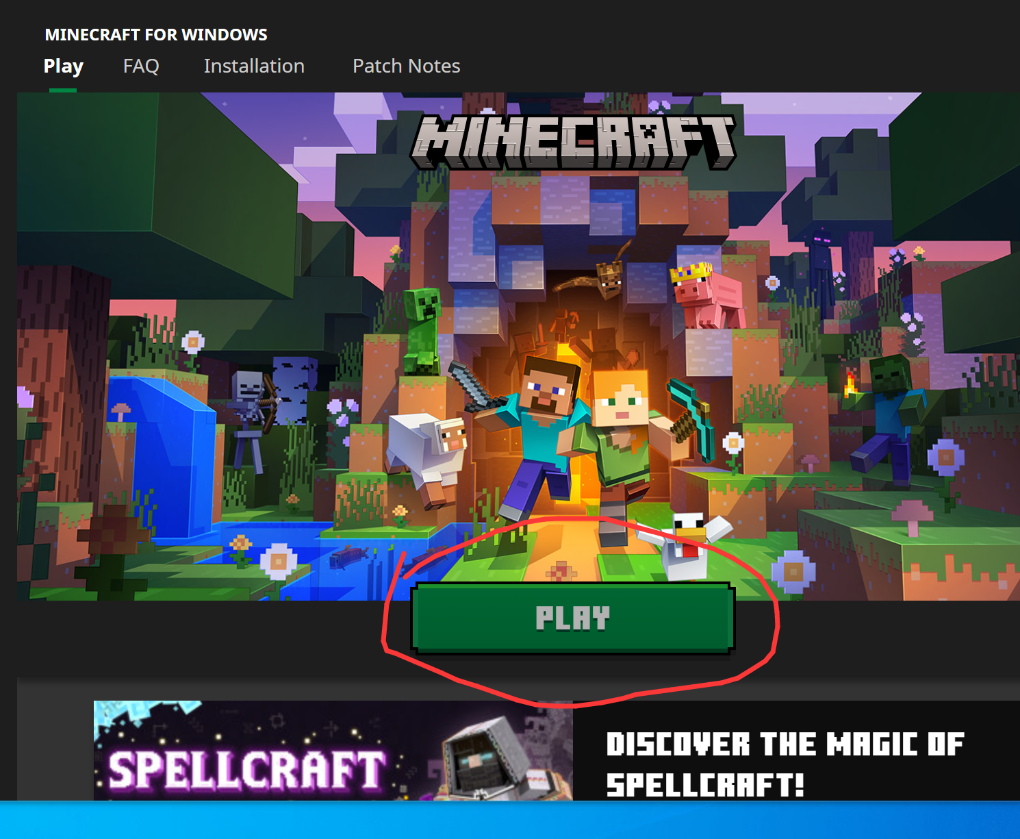 [MCL-22039] Having trouble installing Minecraft for Windows with MCL
