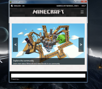 minecraft forge stuck on launcher