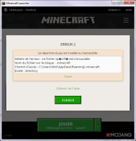 minecraft java virtual machine launcher error