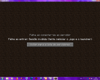 try restarting your game and the launcher minecraft