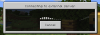 Minecraft connected to external server screenshot.PNG