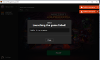 minecraft dungeons error message screenshot.png