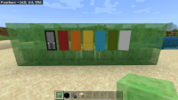 Bugged banners on slime blocks..png