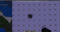 Spider spawn did not get blocked by button.png