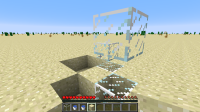 2013-12-24_09.15.47 survival mode - hold shift - lower block has no focus anymore - try to place water.png
