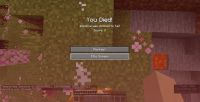 What is the Minecraft Doomed To Fall Death Message?
