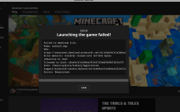 MCL-23025] Failed to Download File error when launching Minecraft