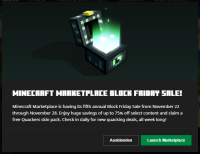 Minecraft Marketplace Block Friday Sale desc.png
