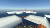 minecraft cloud glitch with weird noise texture .png