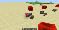 What actually happened if piston is placed before redstone block and gets a block update.png